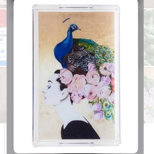 Ashley Longshore Acrylic Tray